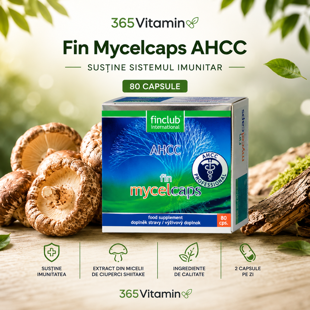 Fin Mycelcaps AHCC 80 capsule Finclub
