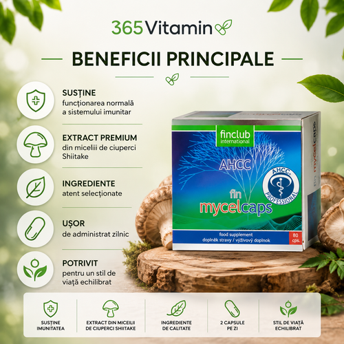 Fin Mycelcaps AHCC 80 capsule Finclub