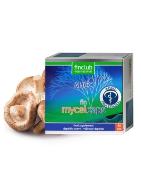 Fin Mycelcaps AHCC 80 capsule Finclub